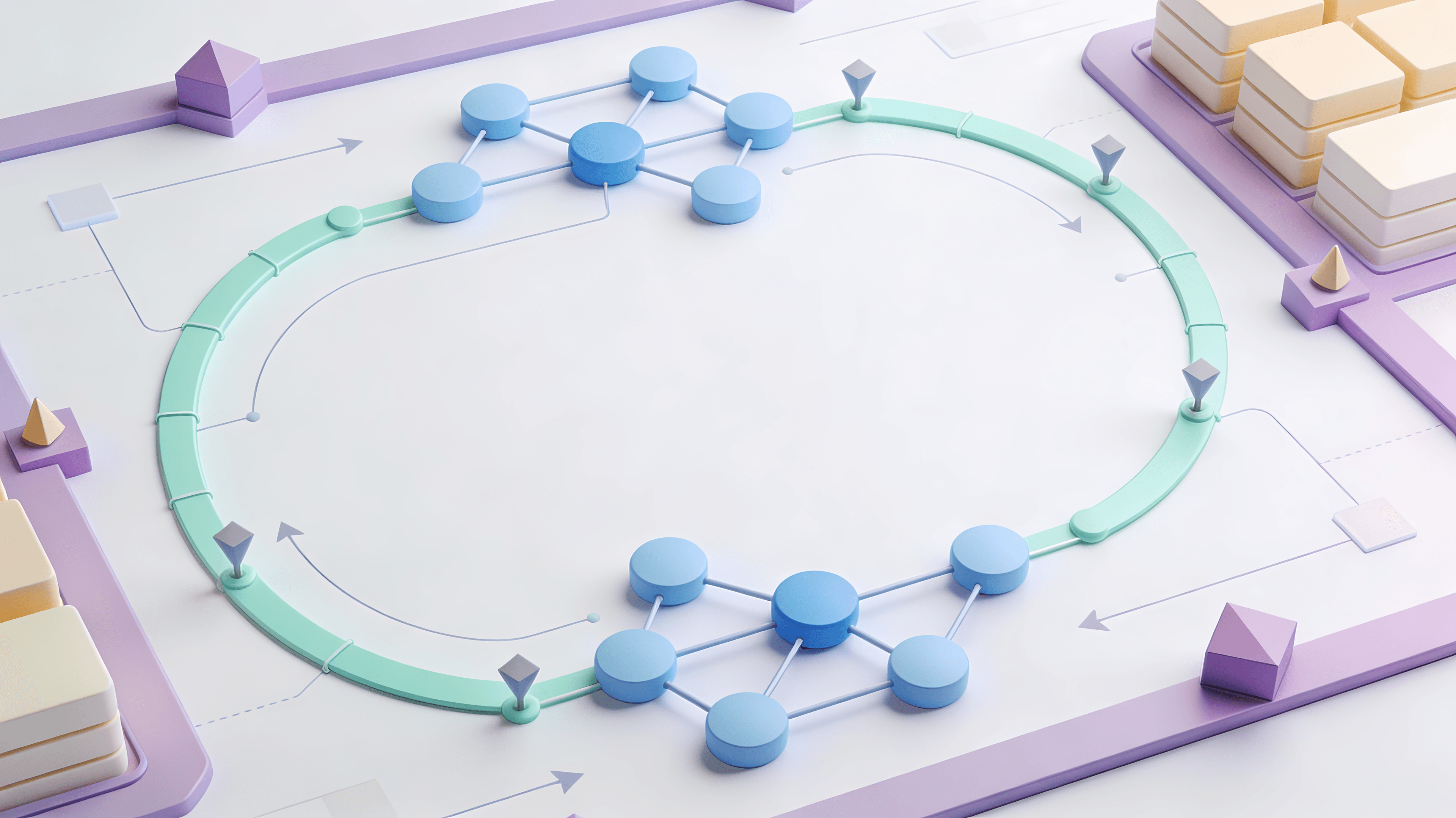 Abstract image for the Project Management hero section