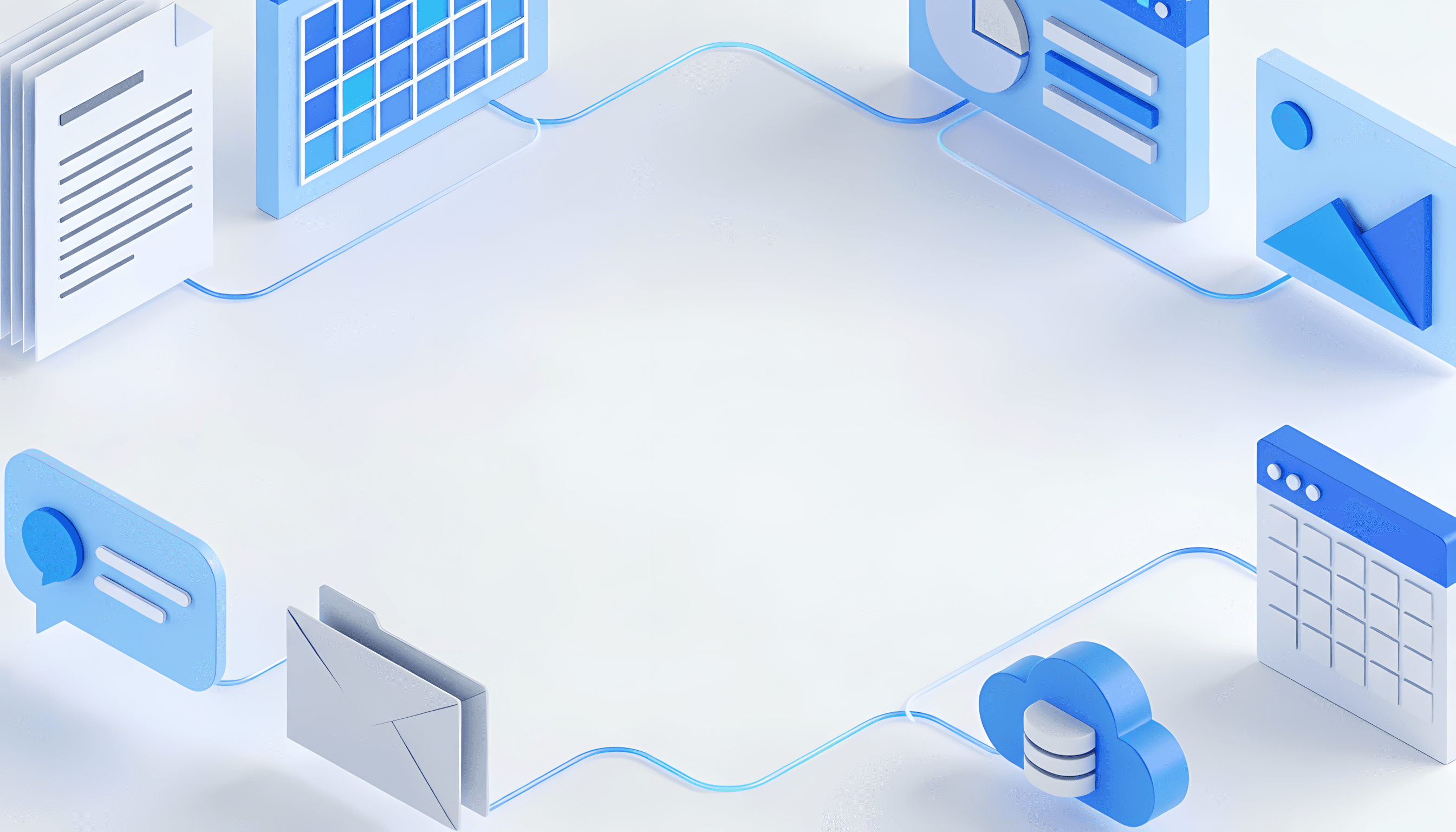 Abstract background for Microsoft 365 hero section.