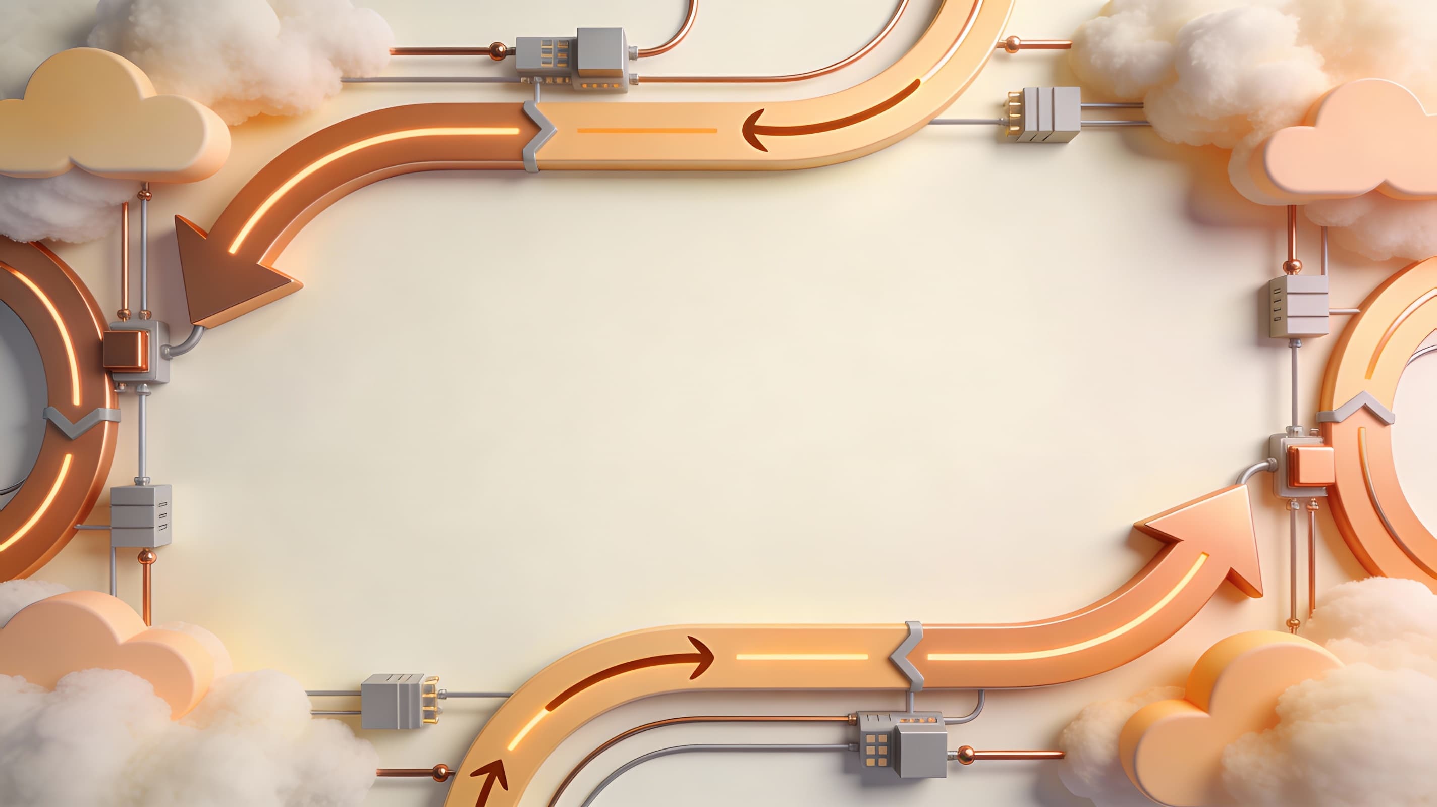 Abstract hero image for AWS page.