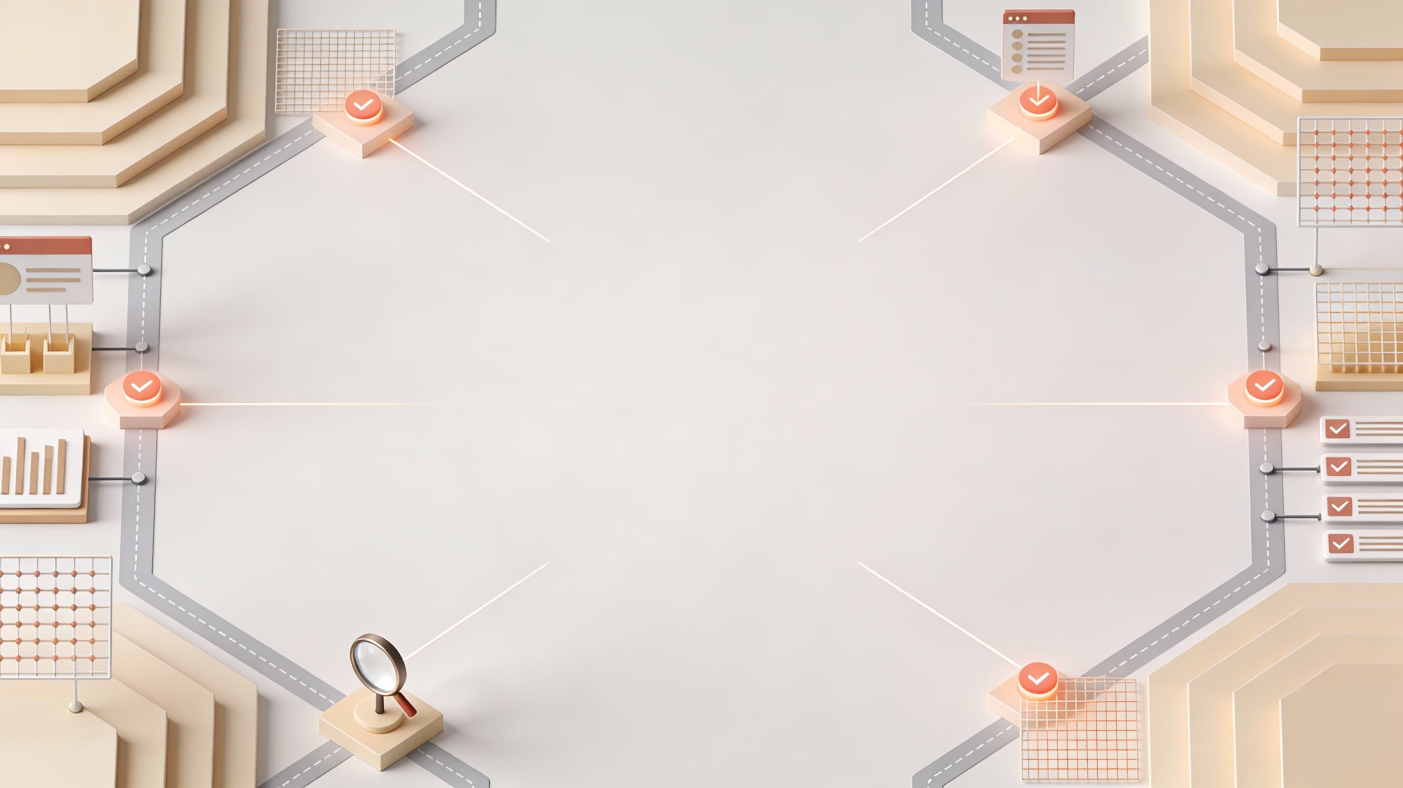 Abstract hero image for Manual Testing page.